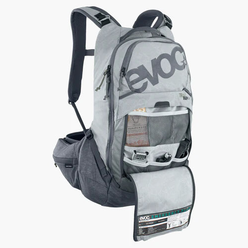 Plecak z wkładką pod plecy EVOC TRAIL PRO 16 l, szary