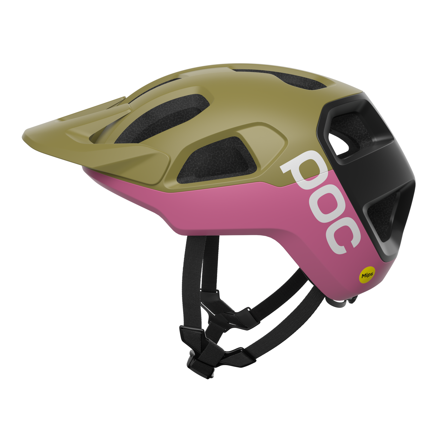 POC CULARIS MTB Helmet Green/Pink Matt