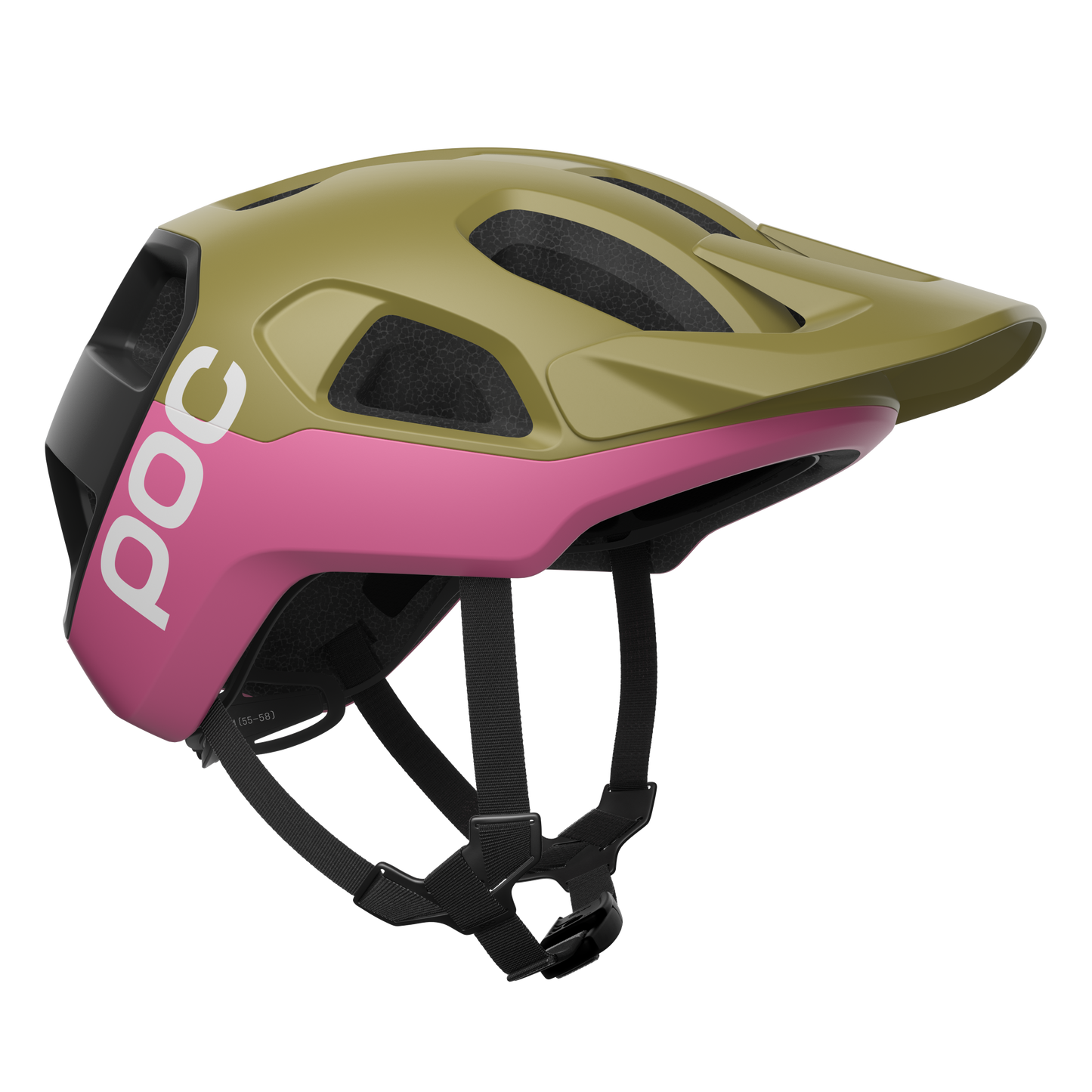 POC CULARIS MTB Helmet Green/Pink Matt