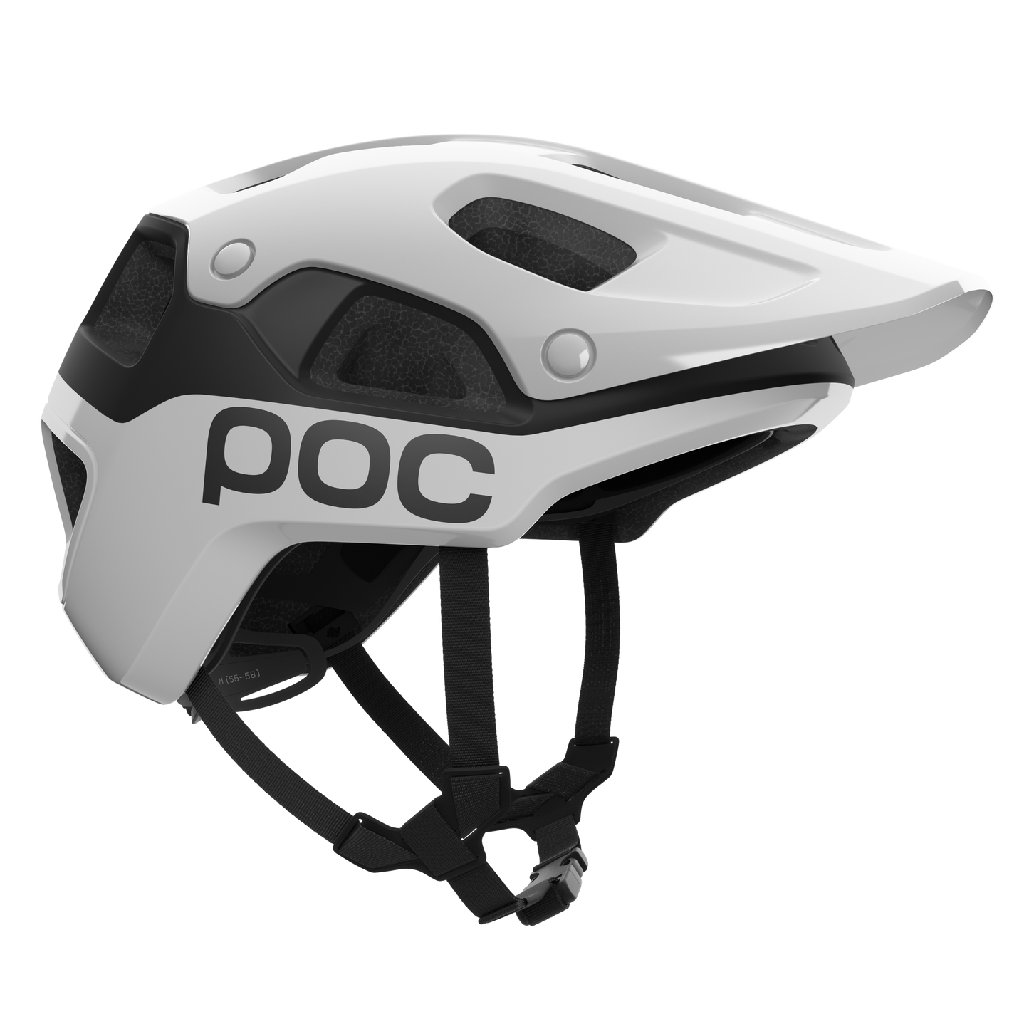 Kask MTB POC CULARIS PURE biały/czarny matowy