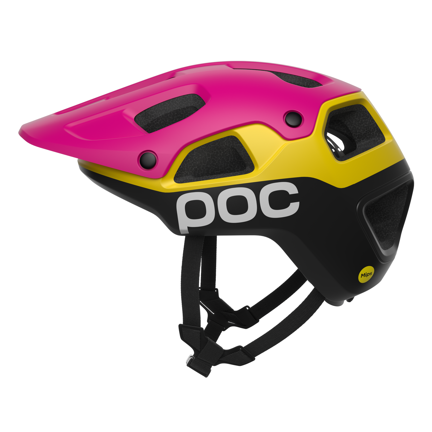 Kask MTB POC CULARIS PURE czerwony/żółty