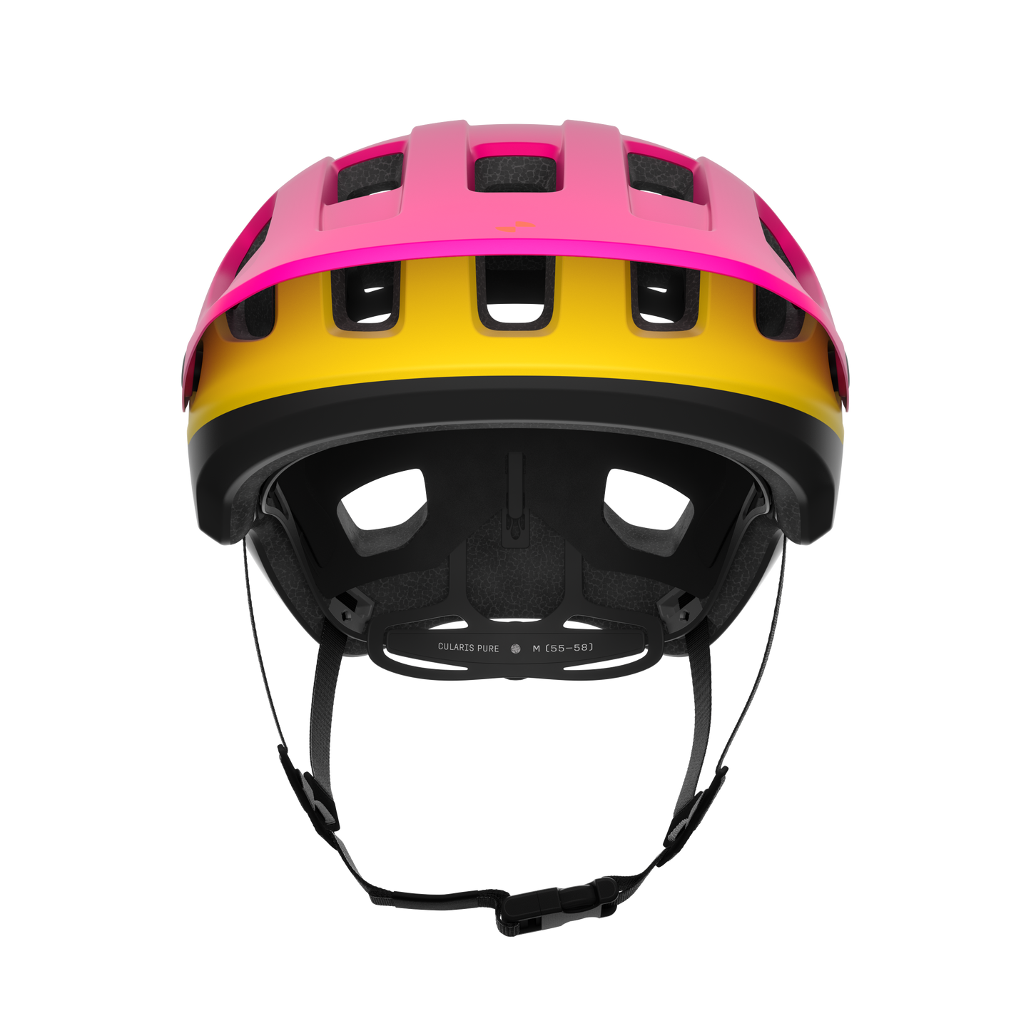 Kask MTB POC CULARIS PURE czerwony/żółty