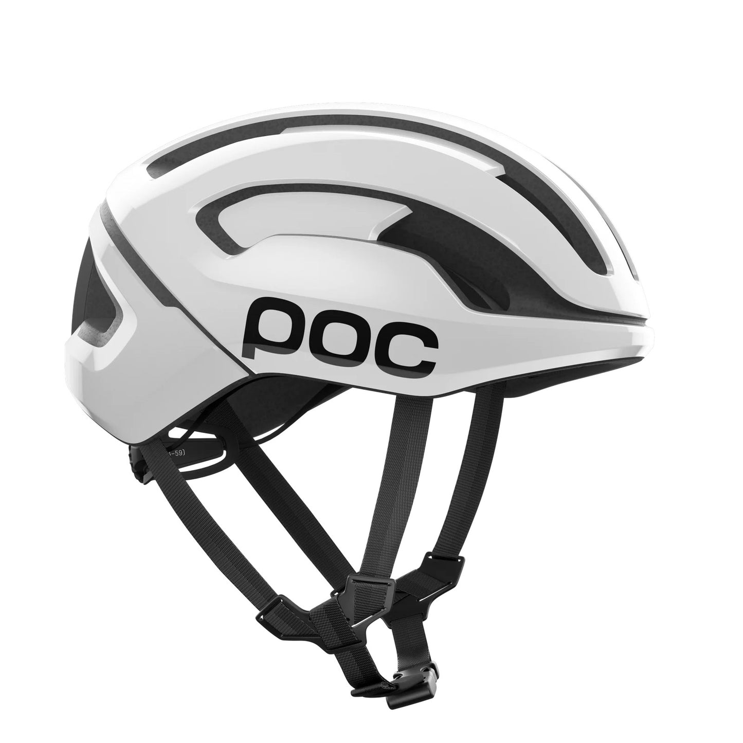 Kask szosowy POC OMNE AIR MIPS Logo biały/czarny matowy