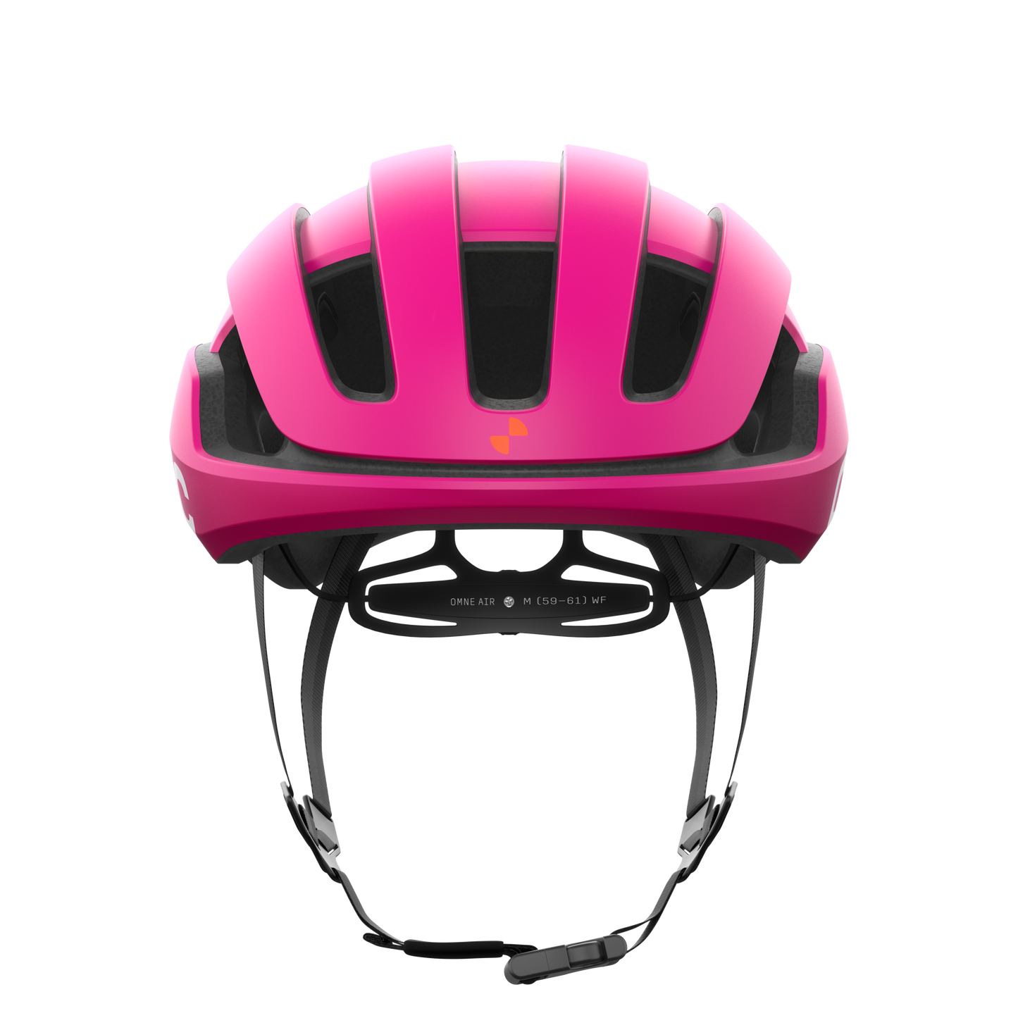 Kask szosowy POC OMNE AIR MIPS Logo różowy/żółty