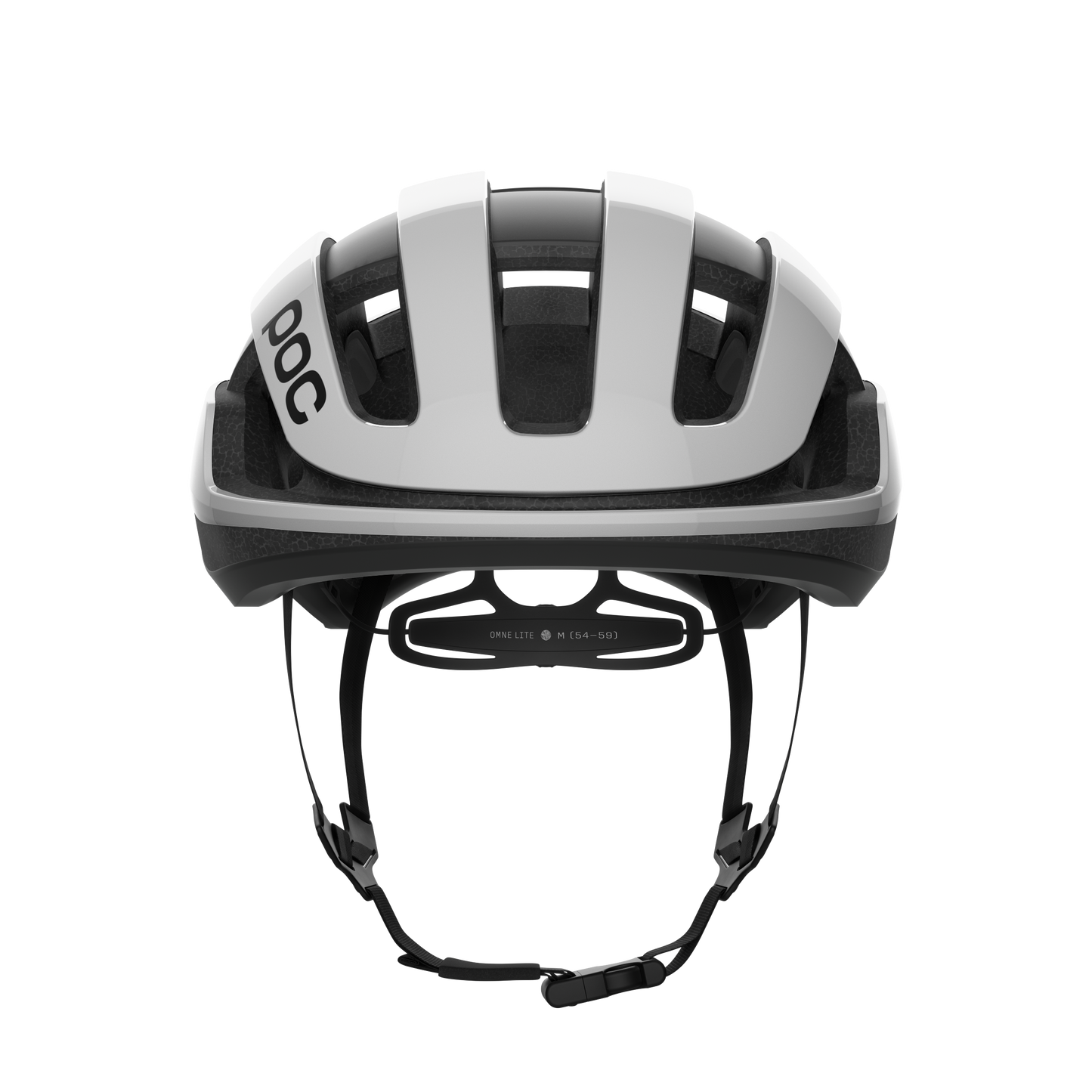 POC OMNE LITE Road Helmet White/Black Matt