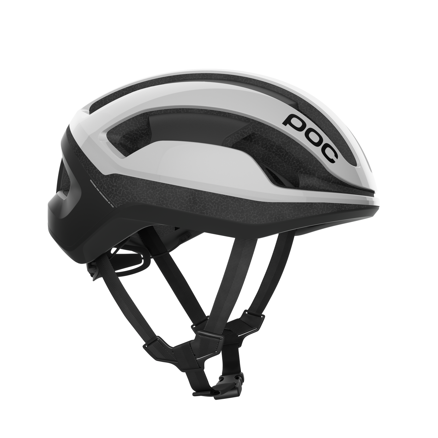 POC OMNE LITE Road Helmet White/Black Matt