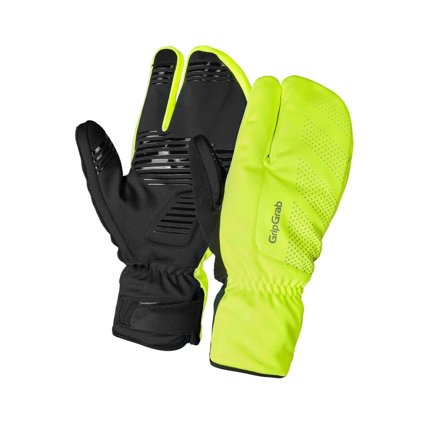 Rękawiczki GRIPGRAB DEEP WINTER LOBSTER żółte