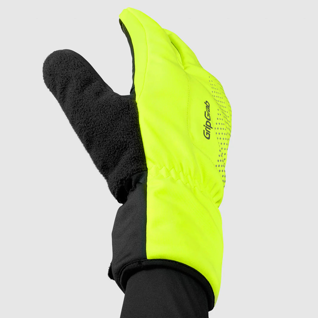 Rękawiczki GRIPGRAB DEEP WINTER LOBSTER żółte