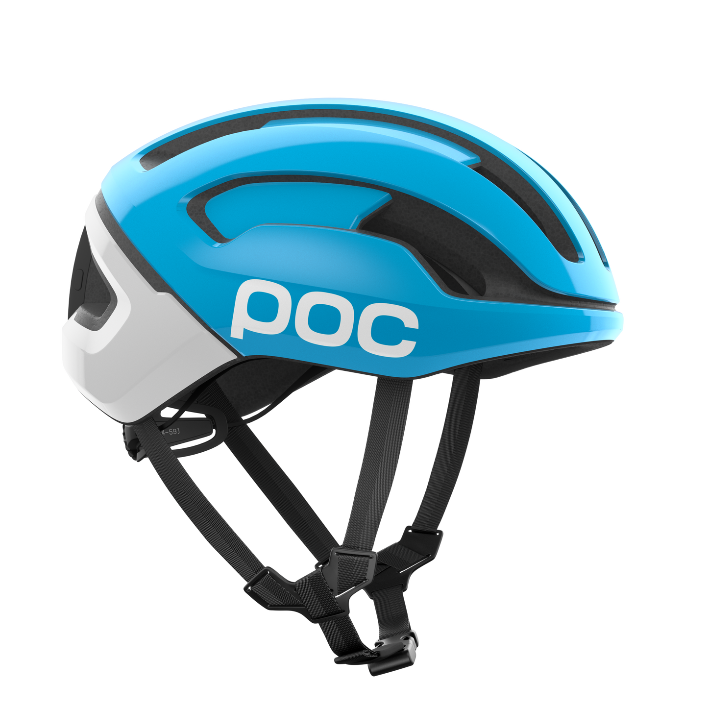 Kask szosowy POC OMNE BEACON MIPS niebieski/biały