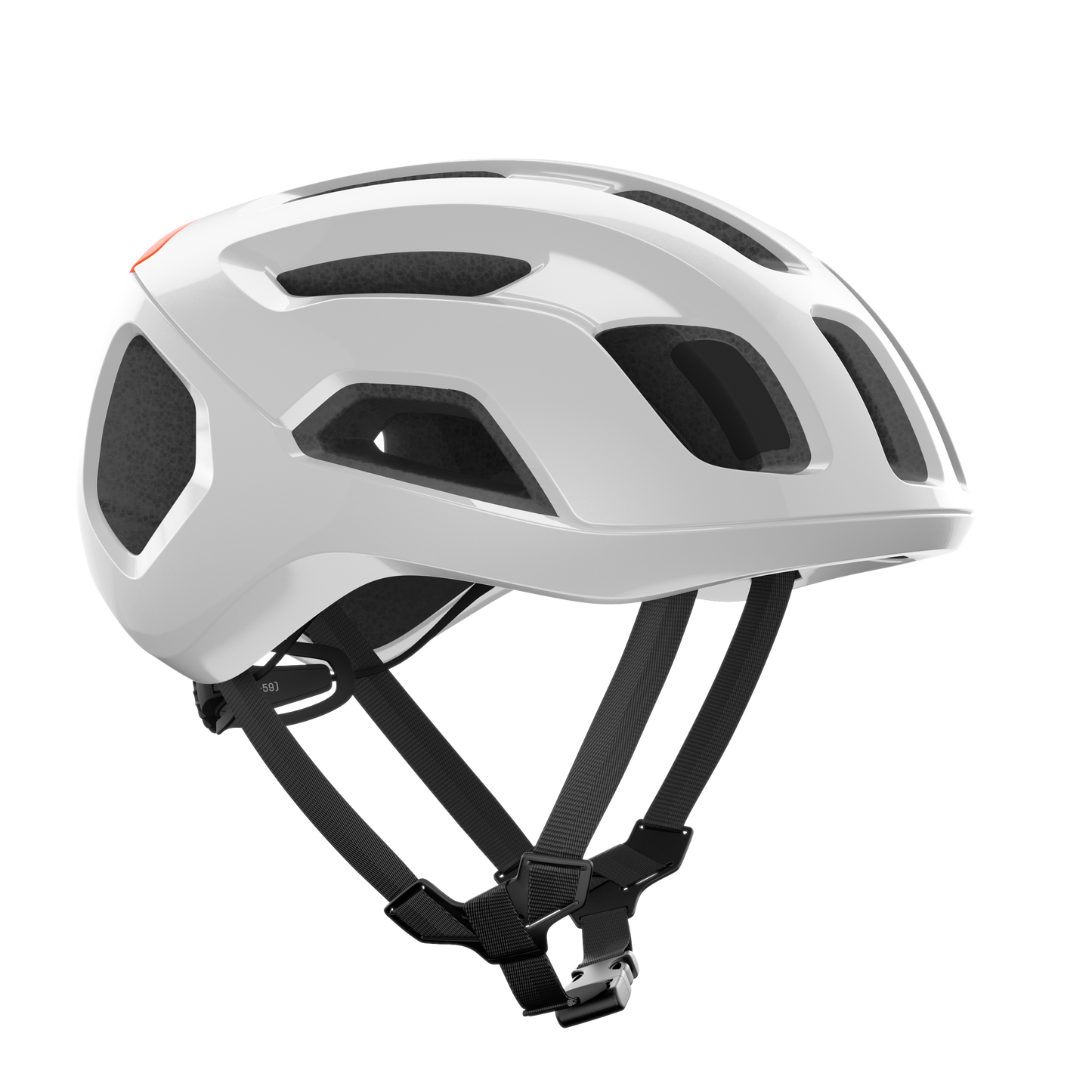 Kask szosowy POC VENTRAL AIR MIPS biały/pomarańczowy fluo
