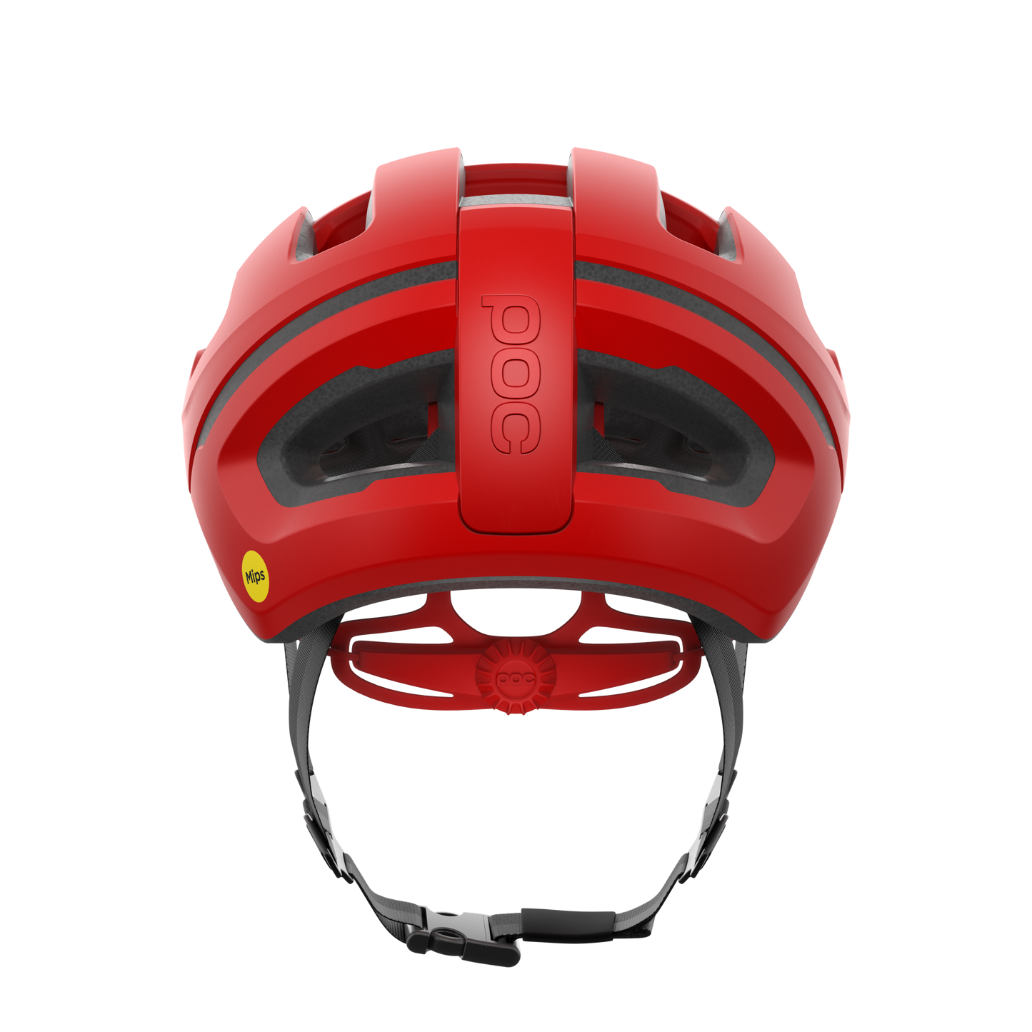 Kask szosowy POC OMNE AIR MIPS czerwony matowy