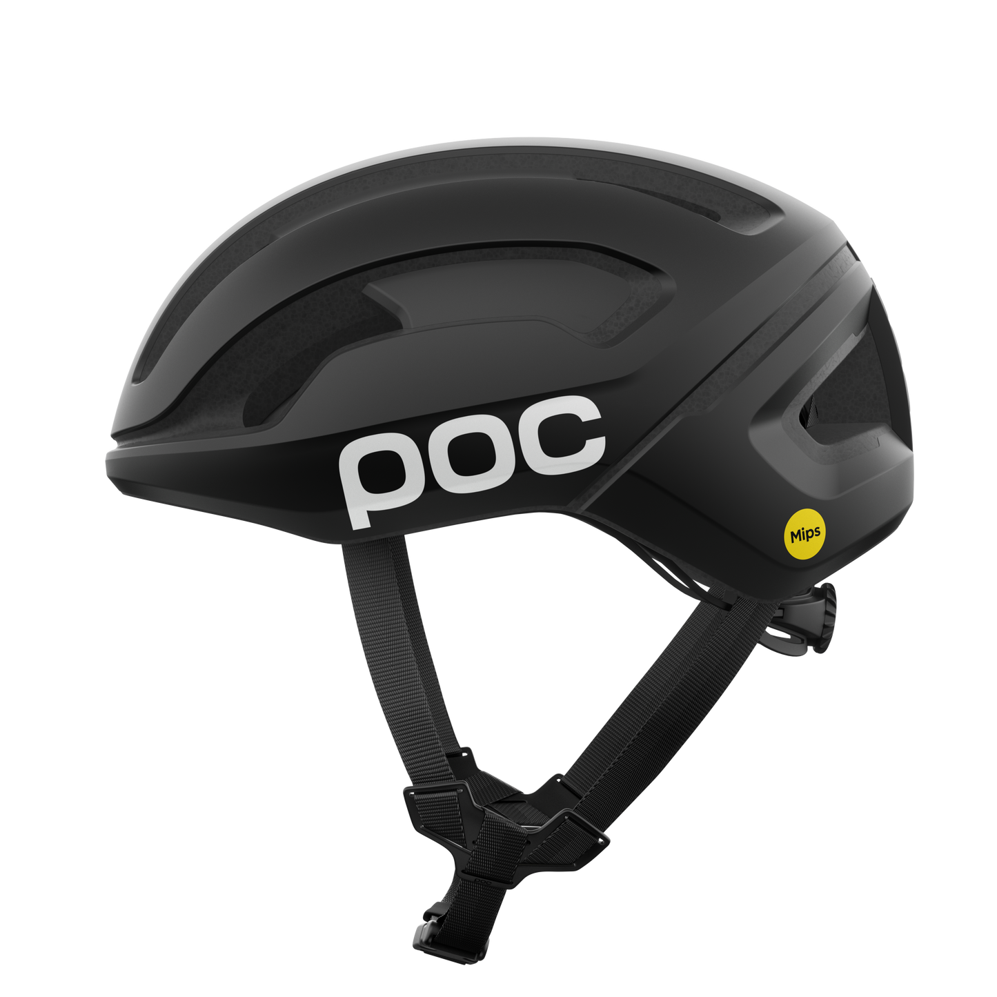 Kask szosowy POC OMNE AIR MIPS Logo czarny mat/biały
