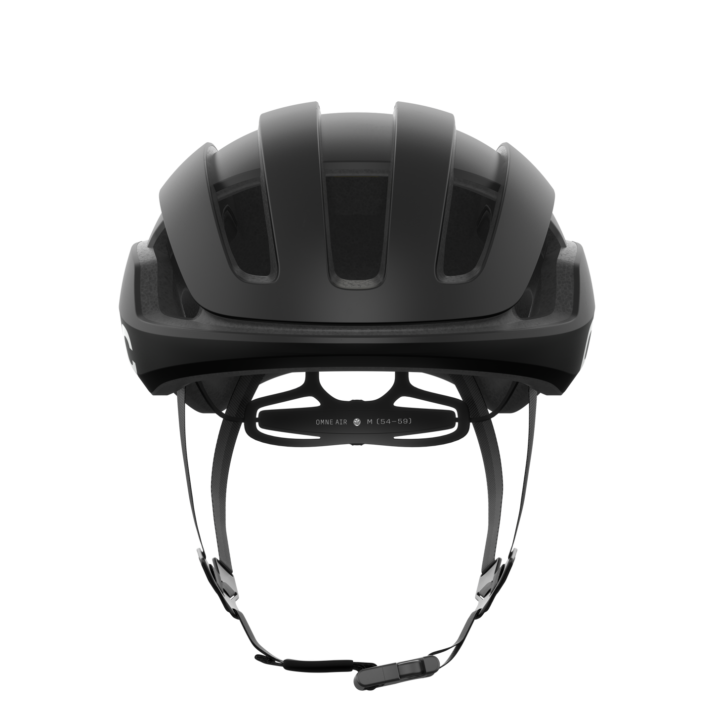 Kask szosowy POC OMNE AIR MIPS Logo czarny mat/biały