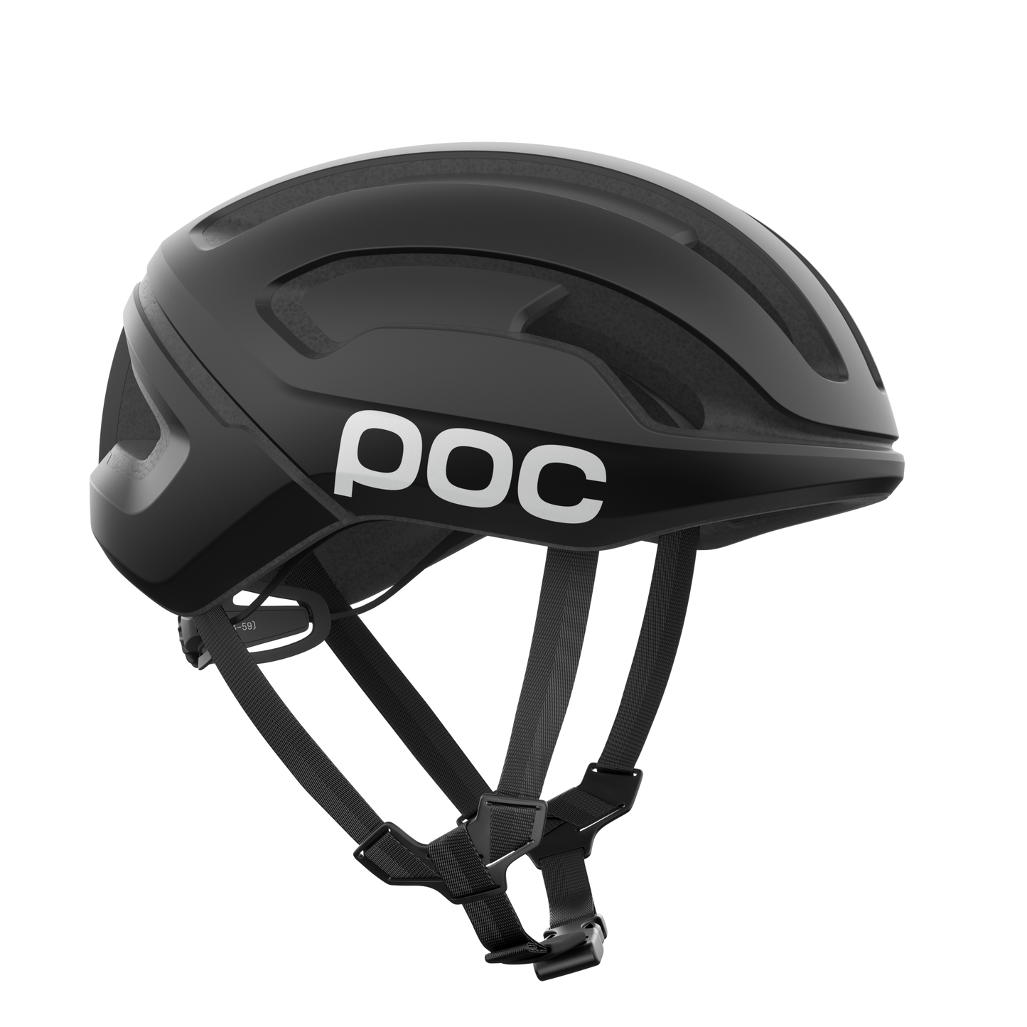 Kask szosowy POC OMNE AIR MIPS Logo czarny mat/biały