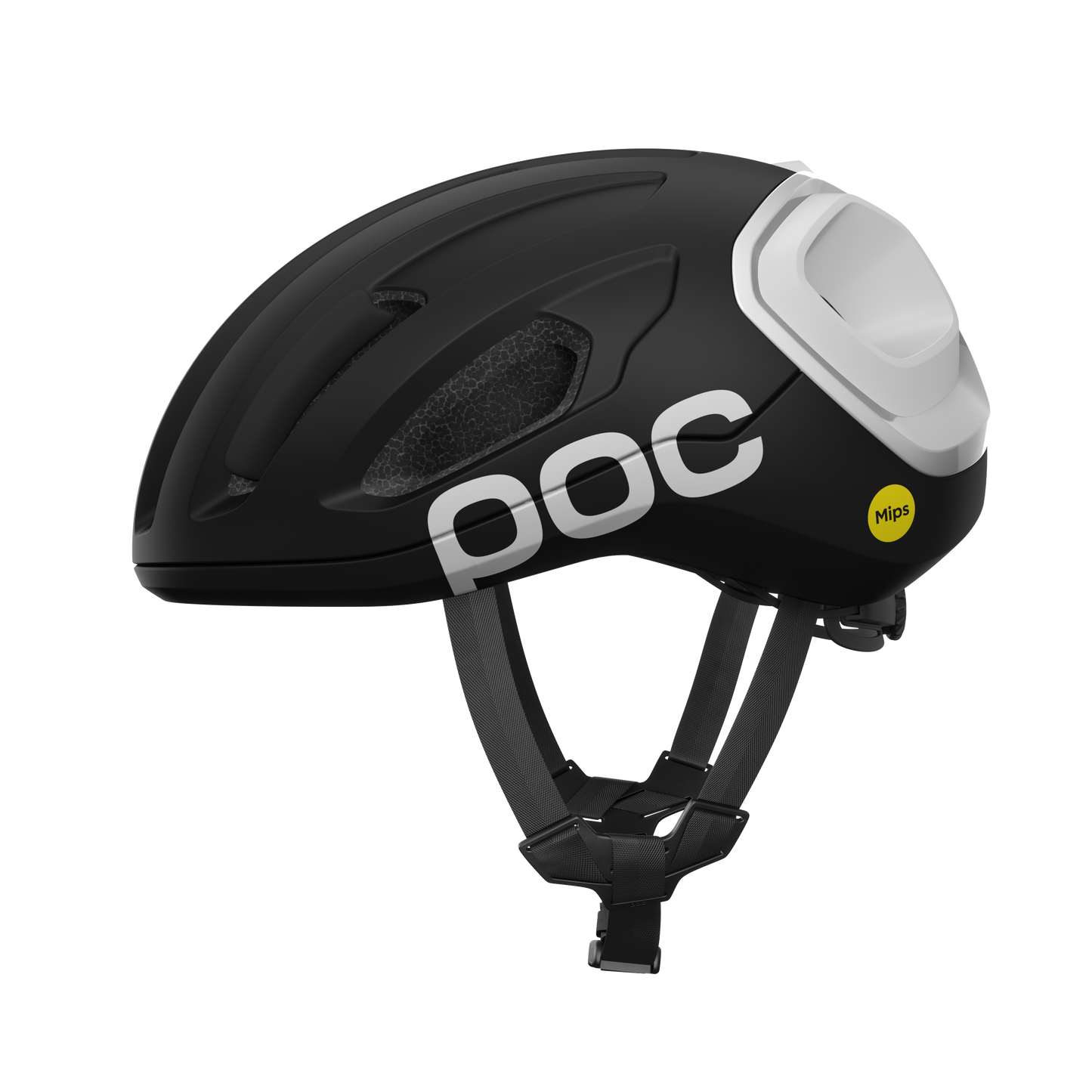 Kask szosowy POC AMIDAL MIPS czarny mat/biały
