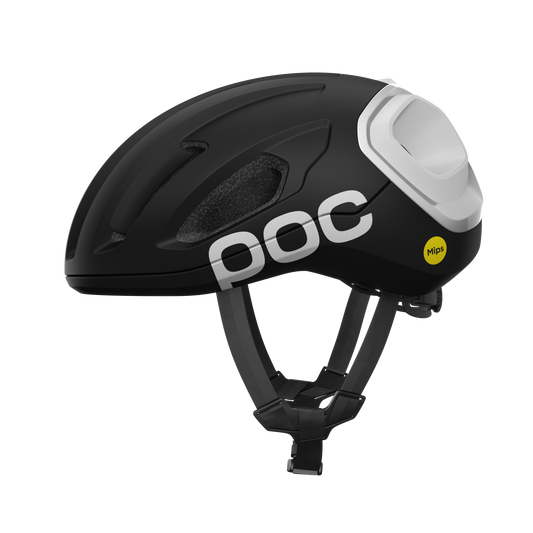 Kask szosowy POC AMIDAL MIPS czarny mat/biały