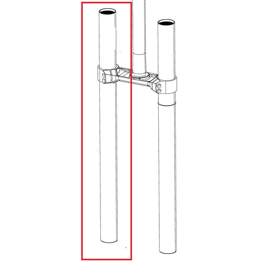 Straight Plunger for ROCKSHOX BOXXER D1 Fork (2024+)