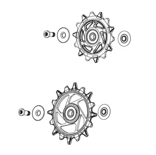 12 Speed SRAM XX-SL T-TYPE EAGLE AXS / RED XPLR E1 Rear Derailleur Gears