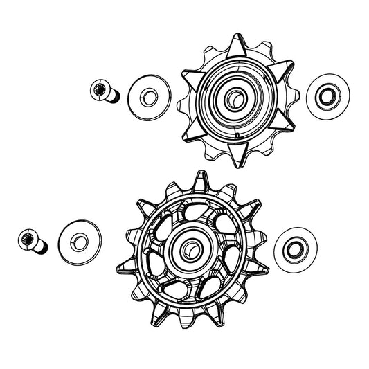 SRAM XX DH T-TYPE EAGLE AXS 7 Speed Rear Derailleur Gears