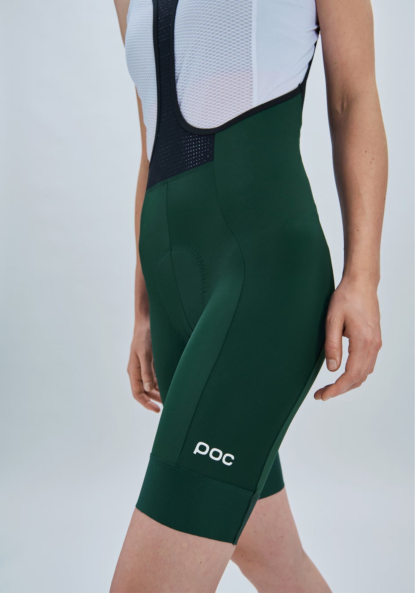 Damska koszulka termoaktywna POC CADENCE Bib Tight Green