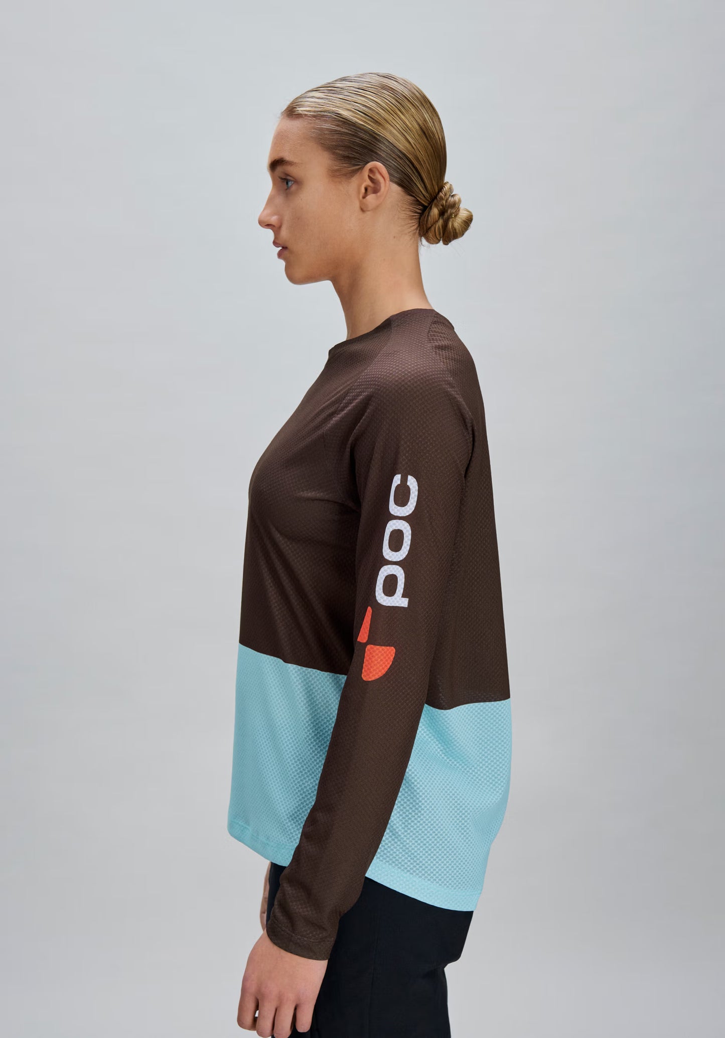 Women's Bronze/Blue POC MOTION AIR Long Sleeve Jersey