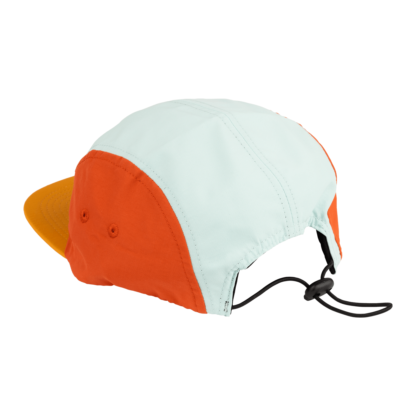 Czapka z daszkiem BURGTEC ARCADE FIVE PANEL w kolorze musztardowym