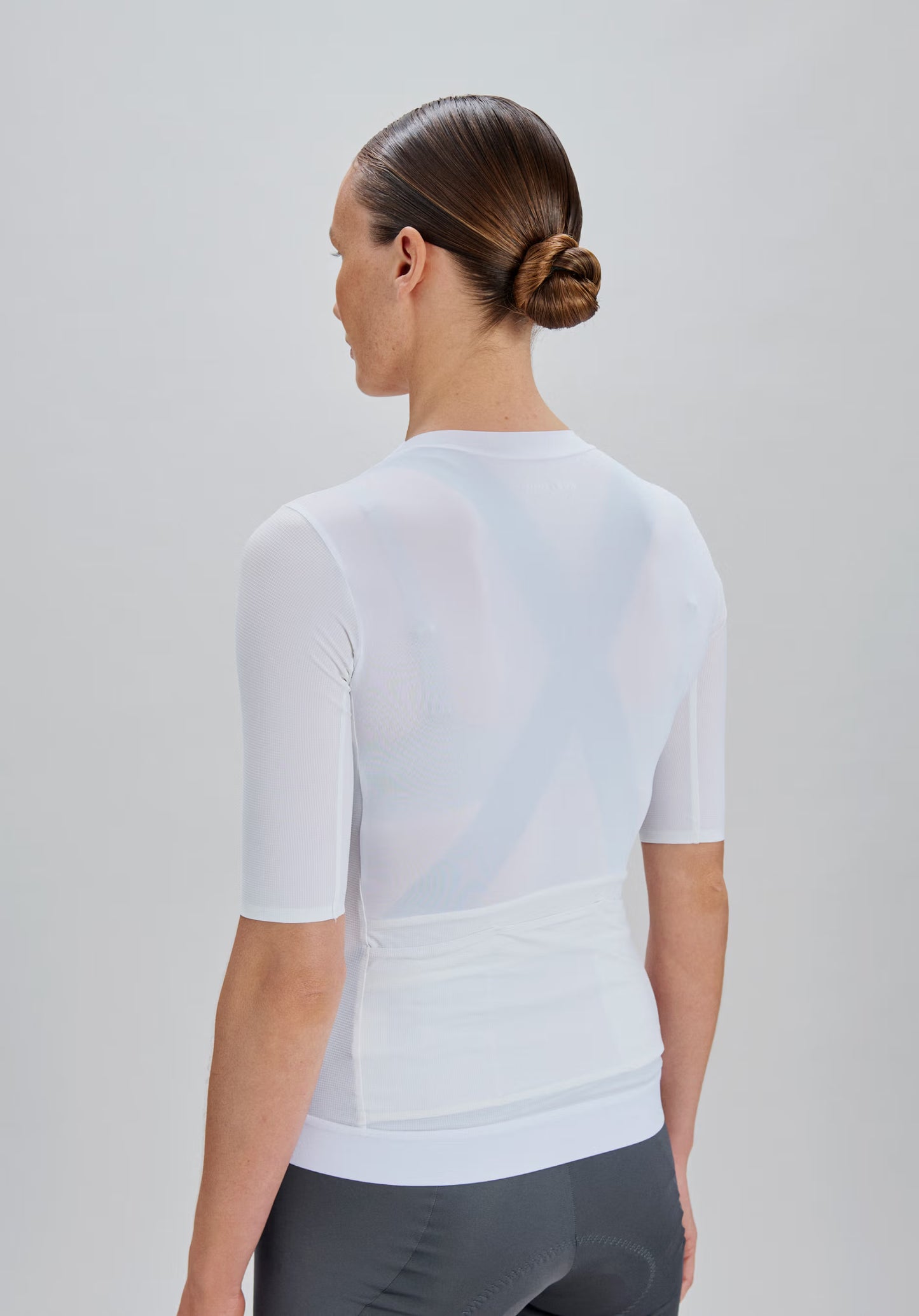 Damska koszulka z krótkim rękawem POC RACEDAY biała