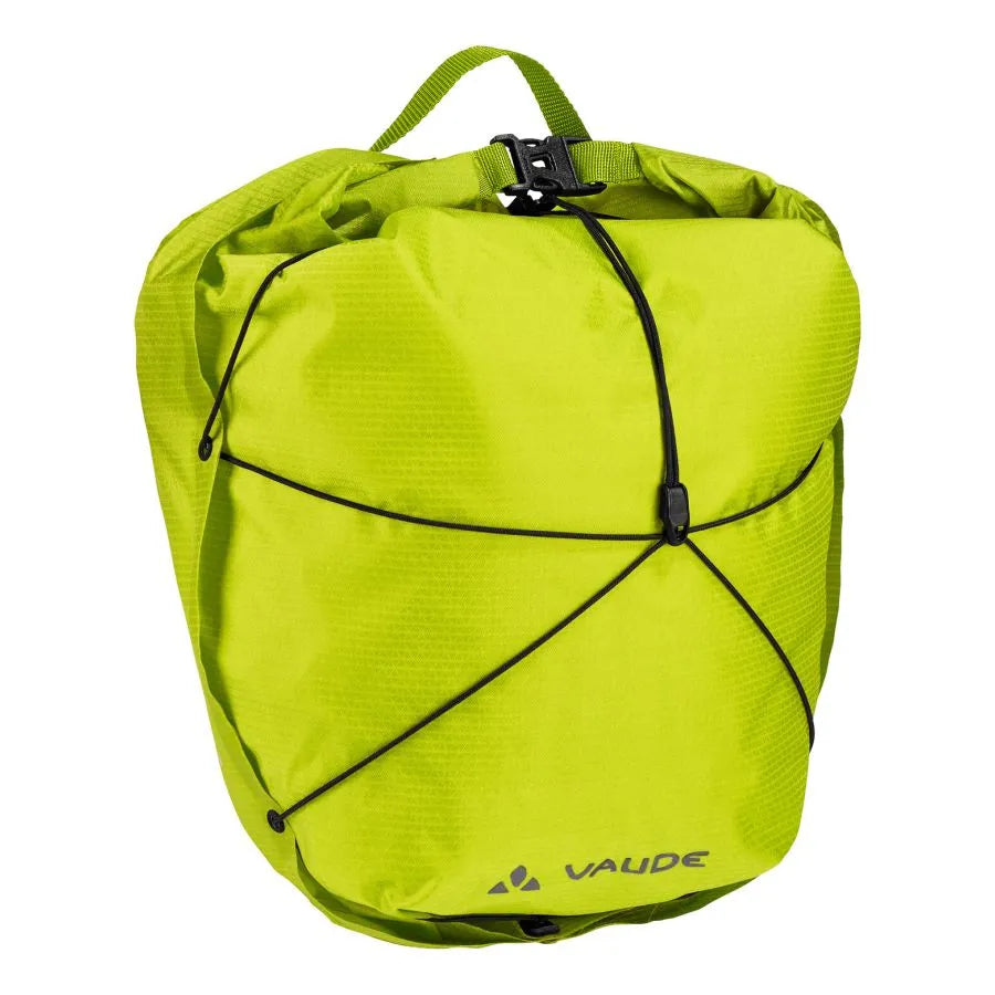 Para toreb bagażowych VAUDE AQUA FRONT LIGHT Luggage Carrier Bag 22 L Yellow