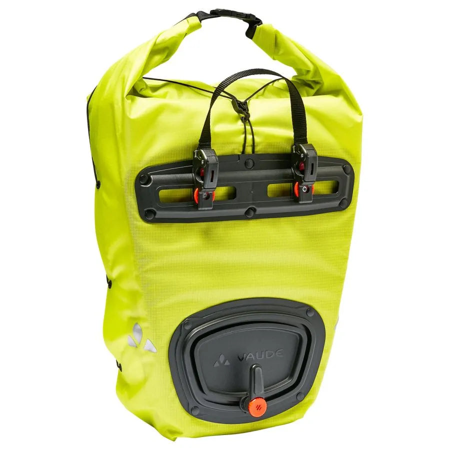 Para żółtych toreb bagażowych VAUDE AQUA BACK LIGHT 38 L