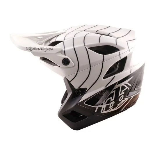 Kask MTB TROY LEE DESIGNS STAGE STUNT AIRWAVES PUMICE MIPS Biało-Czarny