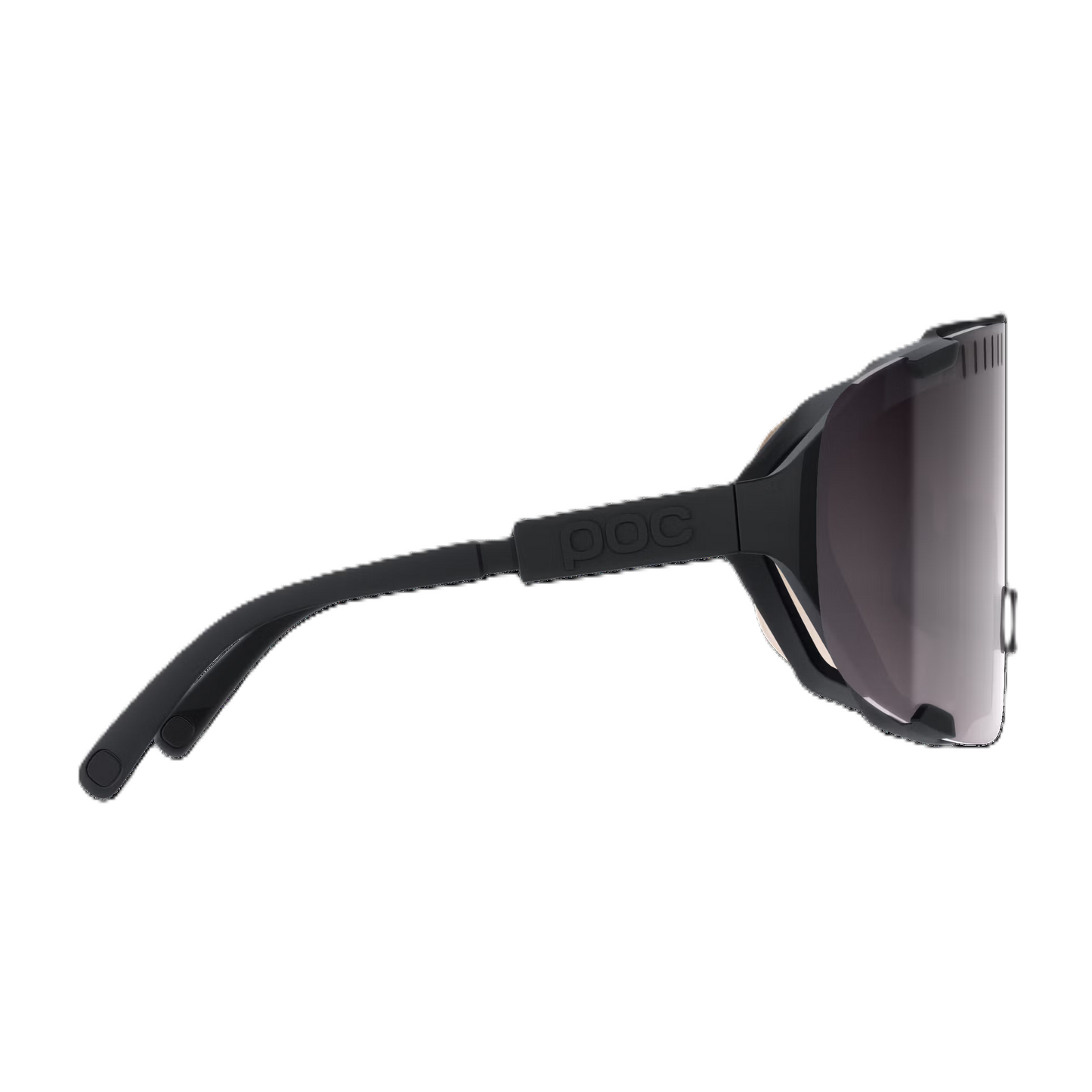 POC DEVOUR Glasses Black Clarity Trail Partly Sunny Silver Lens