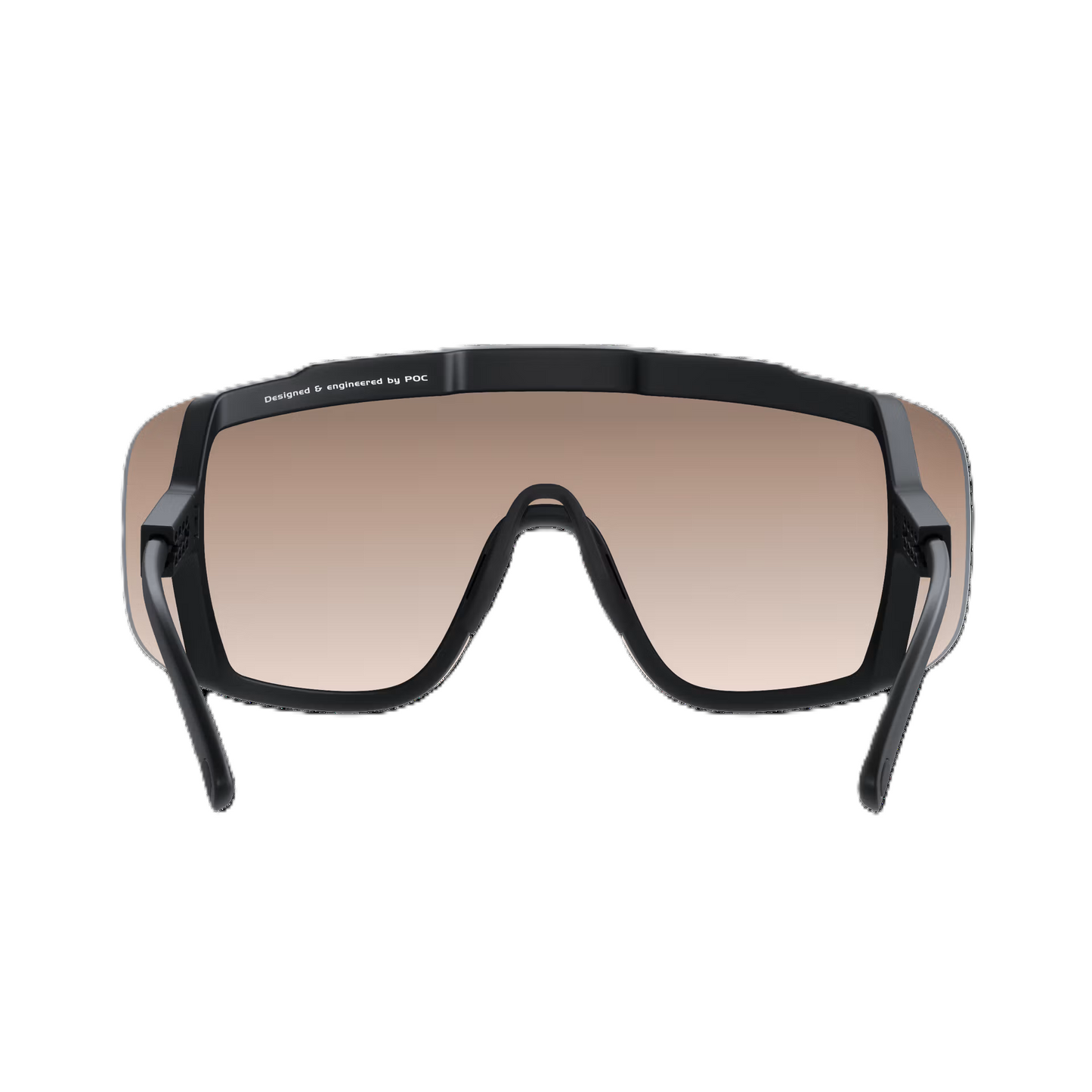 POC DEVOUR Glasses Black Clarity Trail Partly Sunny Silver Lens