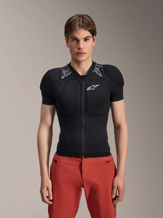 Kamizelka ochronna z krótkim rękawem ALPINESTARS A-MOTION PLASMA Black/Camo