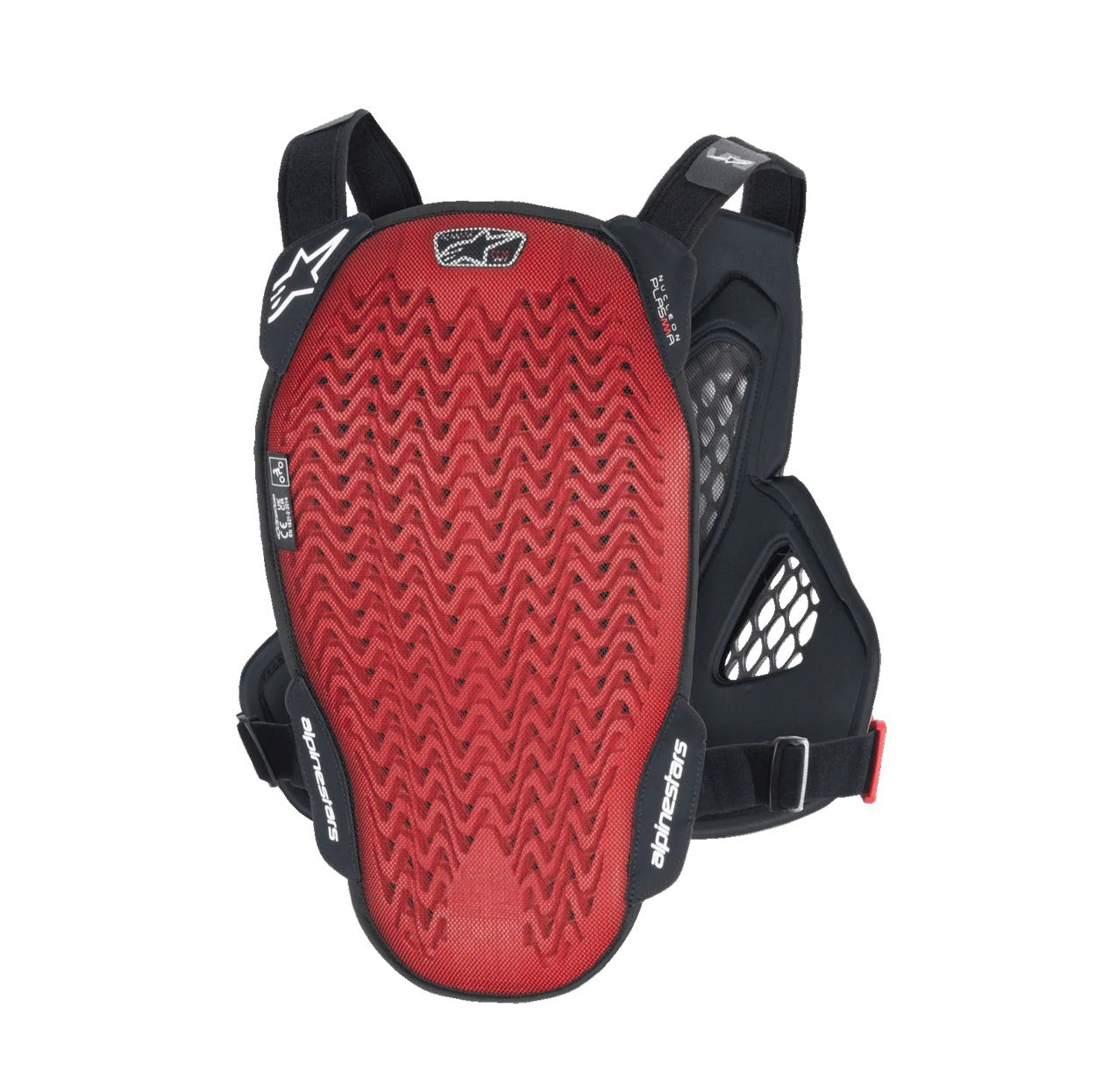 Kamizelka ochronna ALPINESTARS A-6 PLASMA czarny/szary/czerwony