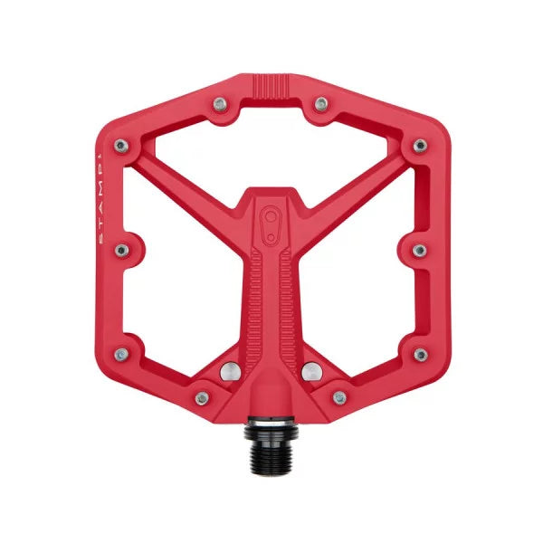 Płaskie pedały CRANKBROTHERS STAMP 1 Gen2 Large Red