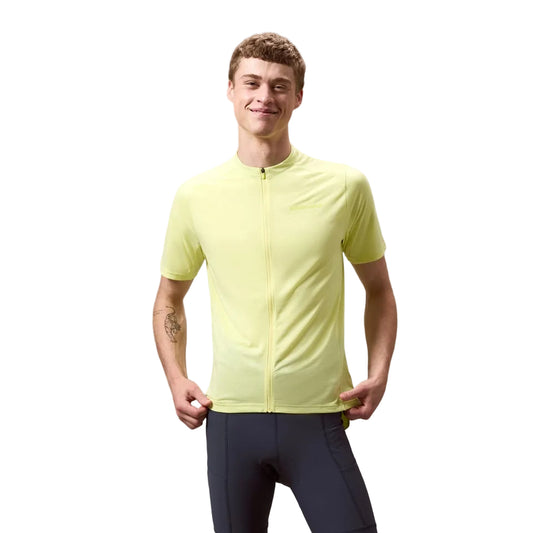 Koszulka z krótkim rękawem ENDURA LOOP ZIPPED Oilseed Jersey