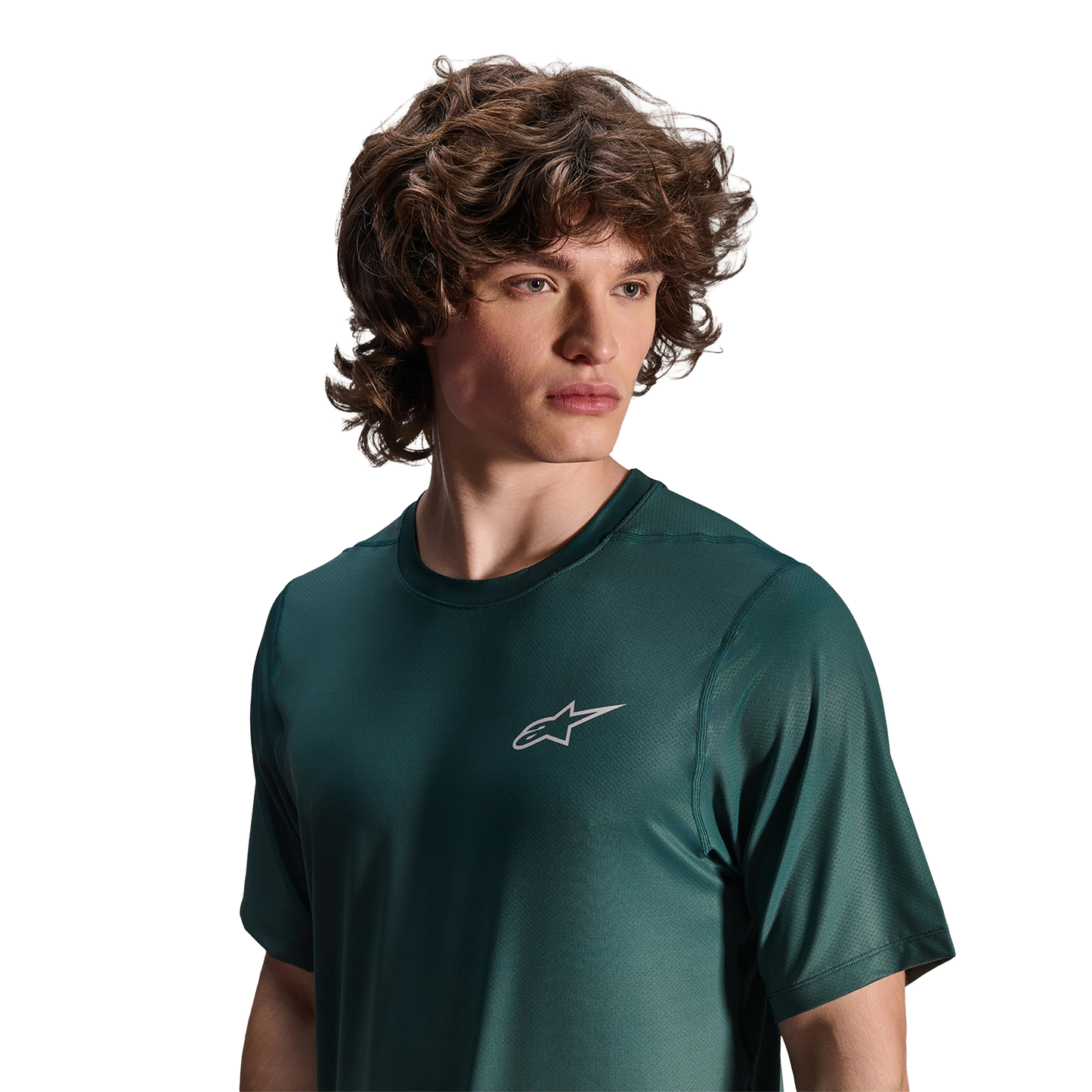 Koszulka z krótkim rękawem ALPINESTARS A-DURA RISE Green