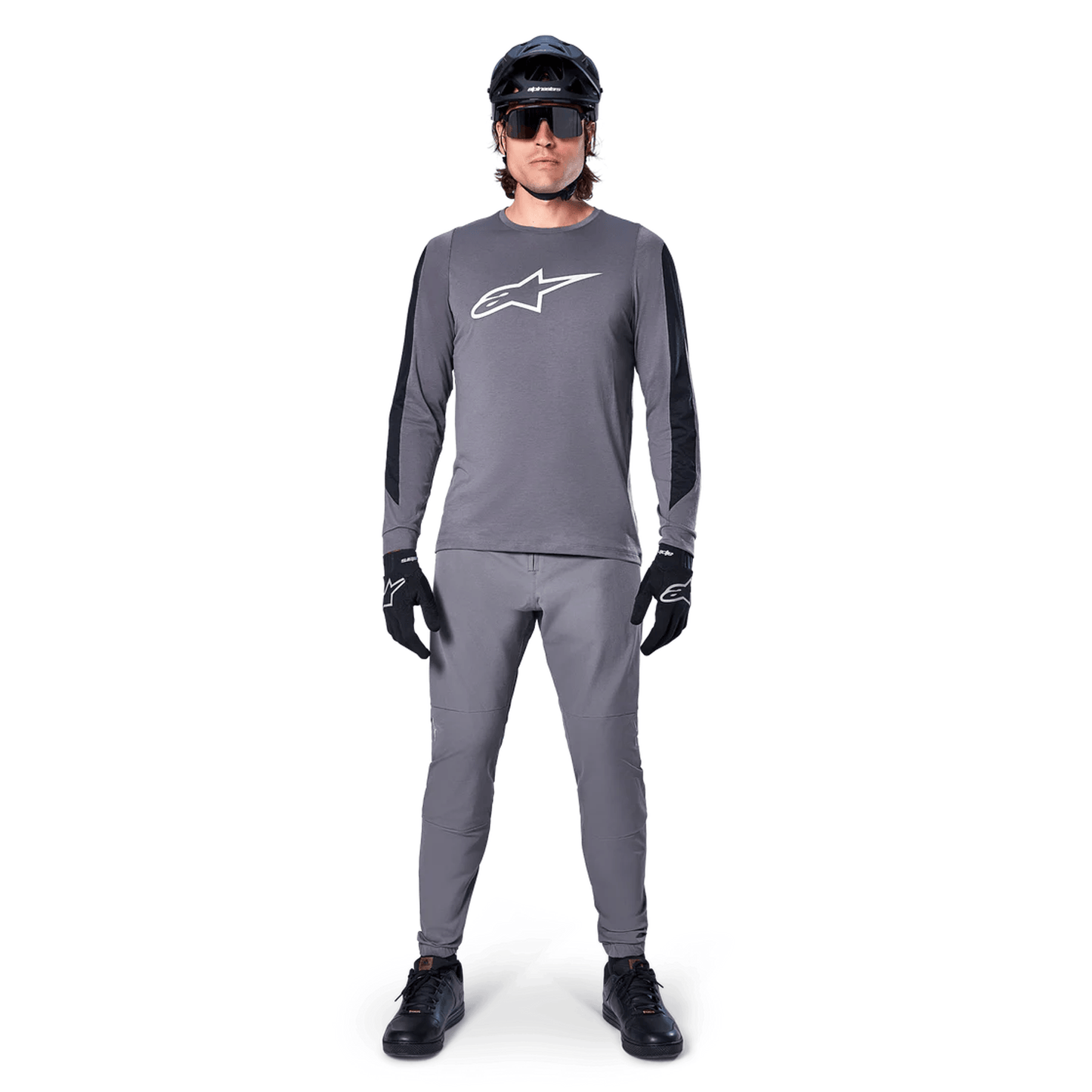 Koszulka z długim rękawem ALPINESTARS A-DURA DRI ASTAR ciemnoszara