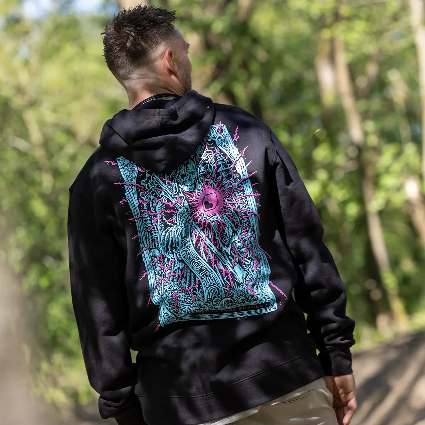 BURGTEC TARROT Black Hoodie