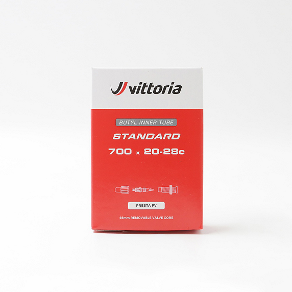 Dętka VITTORIA STANDARD 700x20/28c, butylowa, z zaworem Presta
