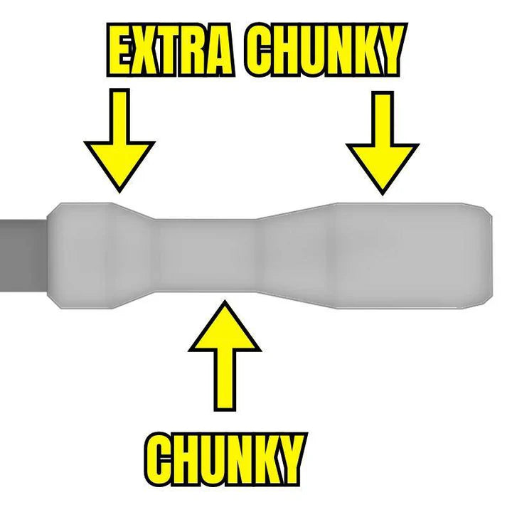 Chwyty ESI FIT XC EXTRA CHUNKY/CHUNKY COMBO 130 mm pomarańczowe