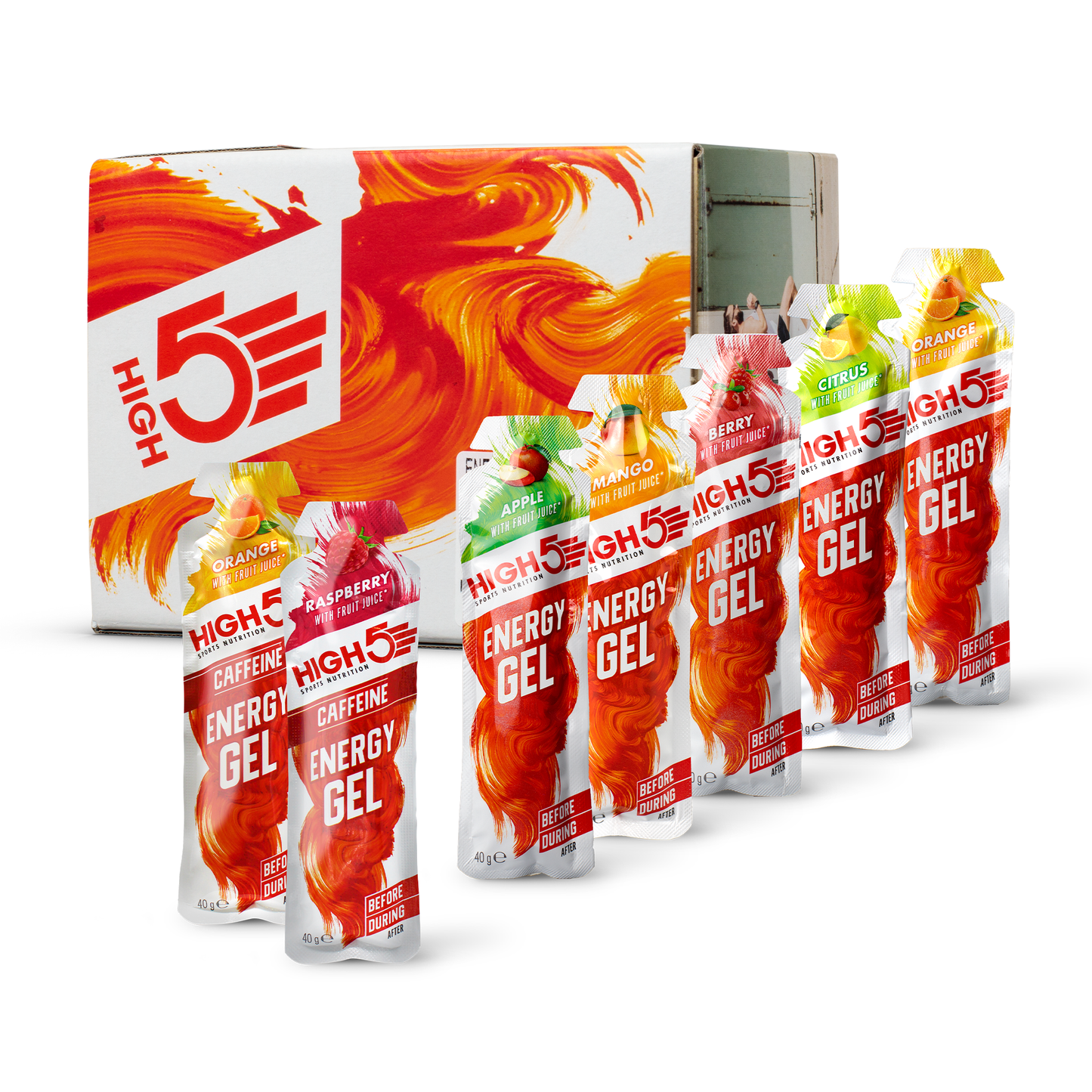 High5 ENERGY GEL Pack (20x23g) Mix Flavours