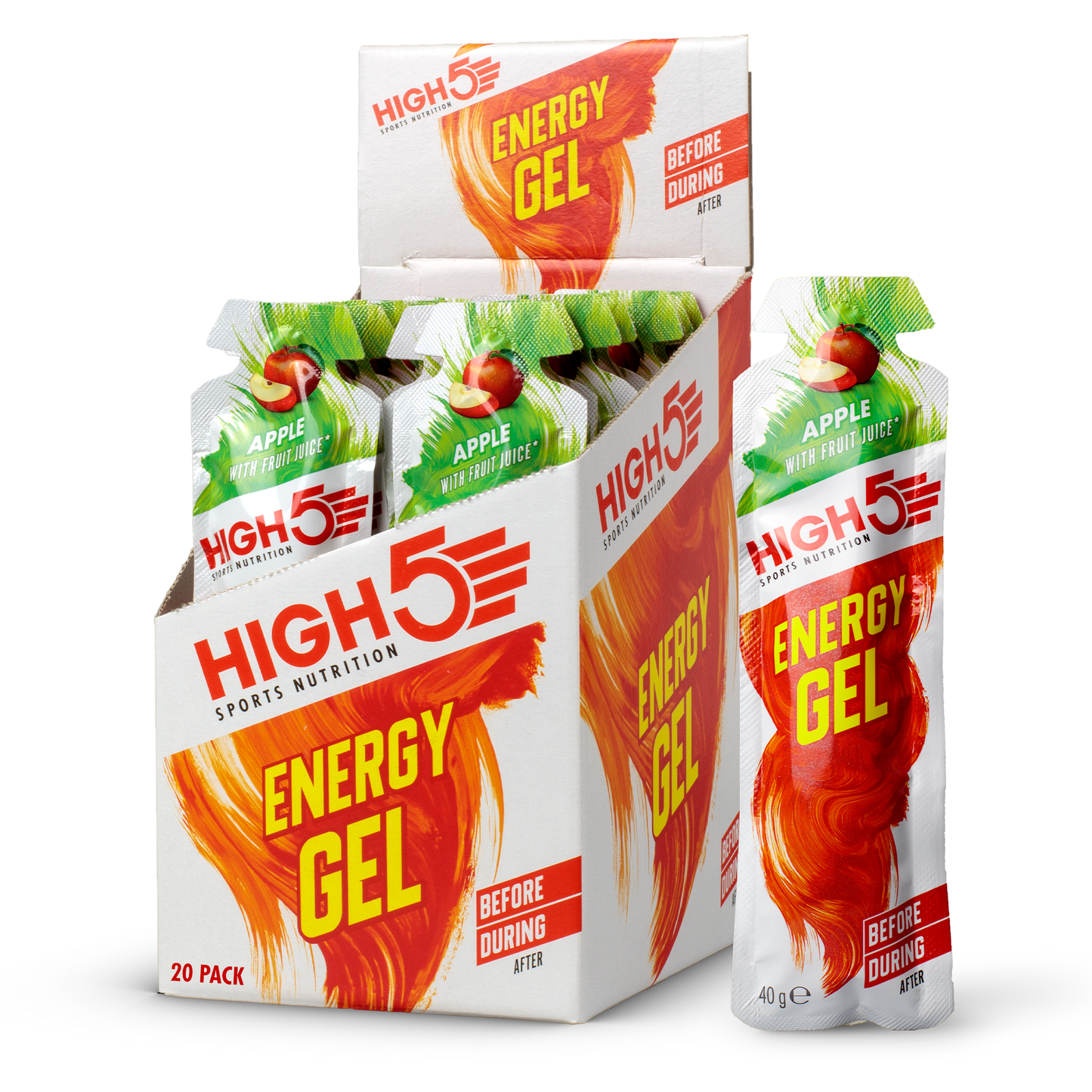 HIGH5 ENERGY GEL (40g) Apple