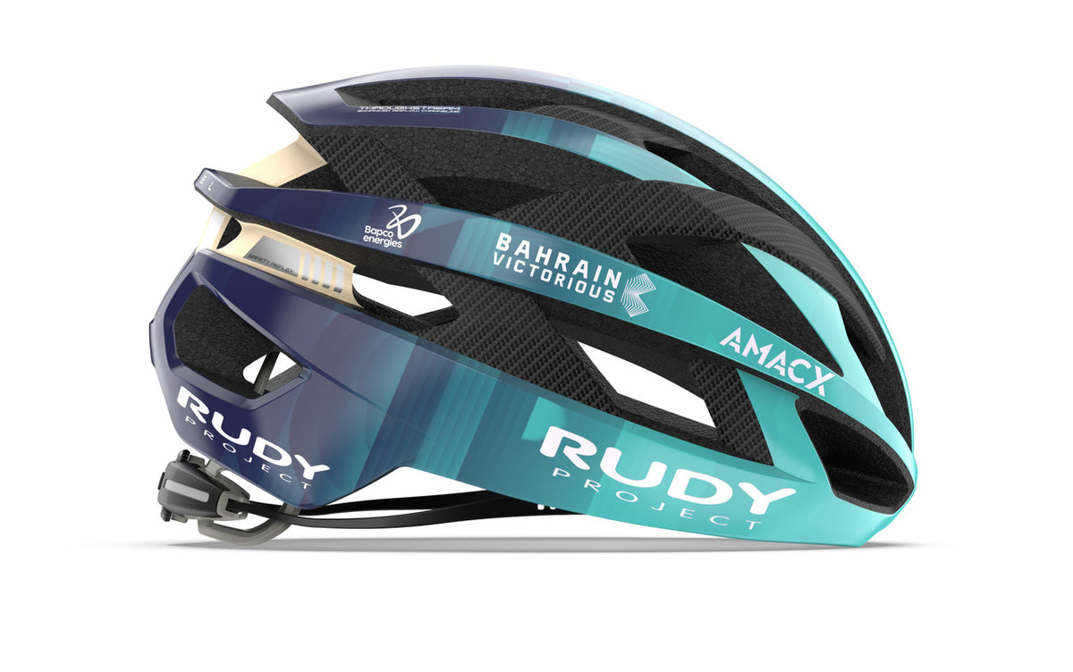 Kask szosowy RUDY PROJECT REBEL TEAM BAHRAIN VICTORIOUS Turkusowy