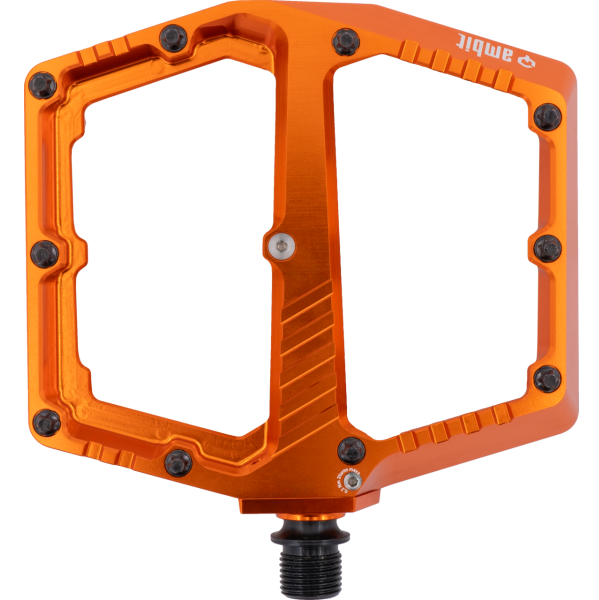 AMBIT Breach Large Orange flat pedals