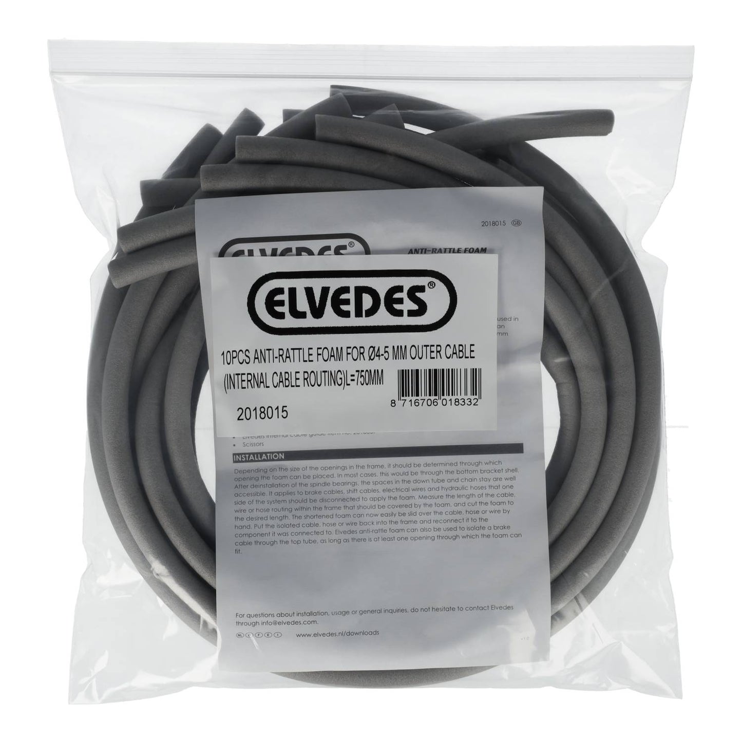 ELVEDES Internal Anti-Noise Foam 10x750mm