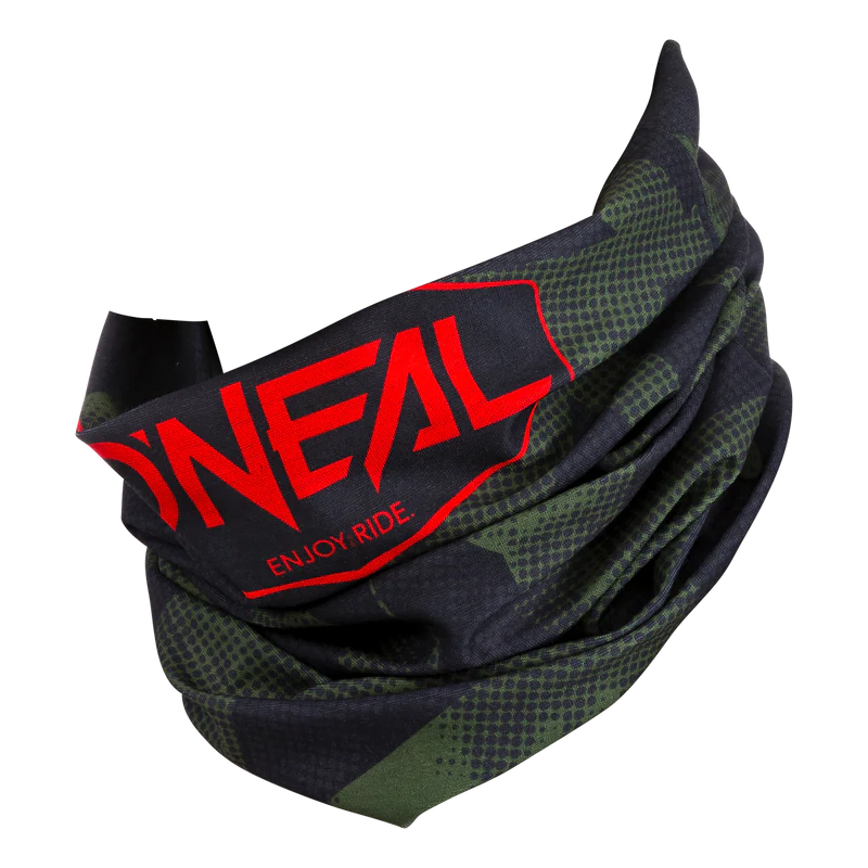 Opaska na szyję O'NEAL COVERT czarna/zielona