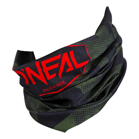 Opaska na szyję O'NEAL COVERT czarna/zielona