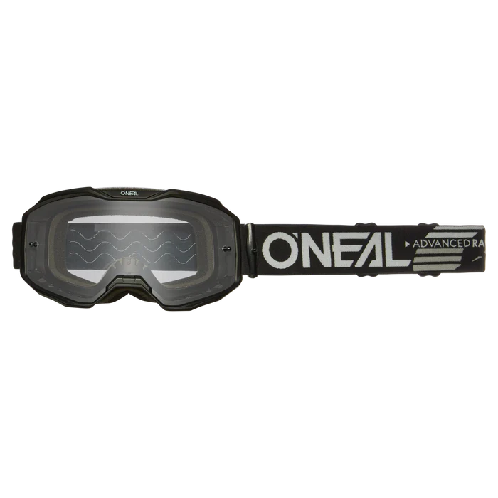 O'NEAL B-10 SOLID Mask Black Clear Shield