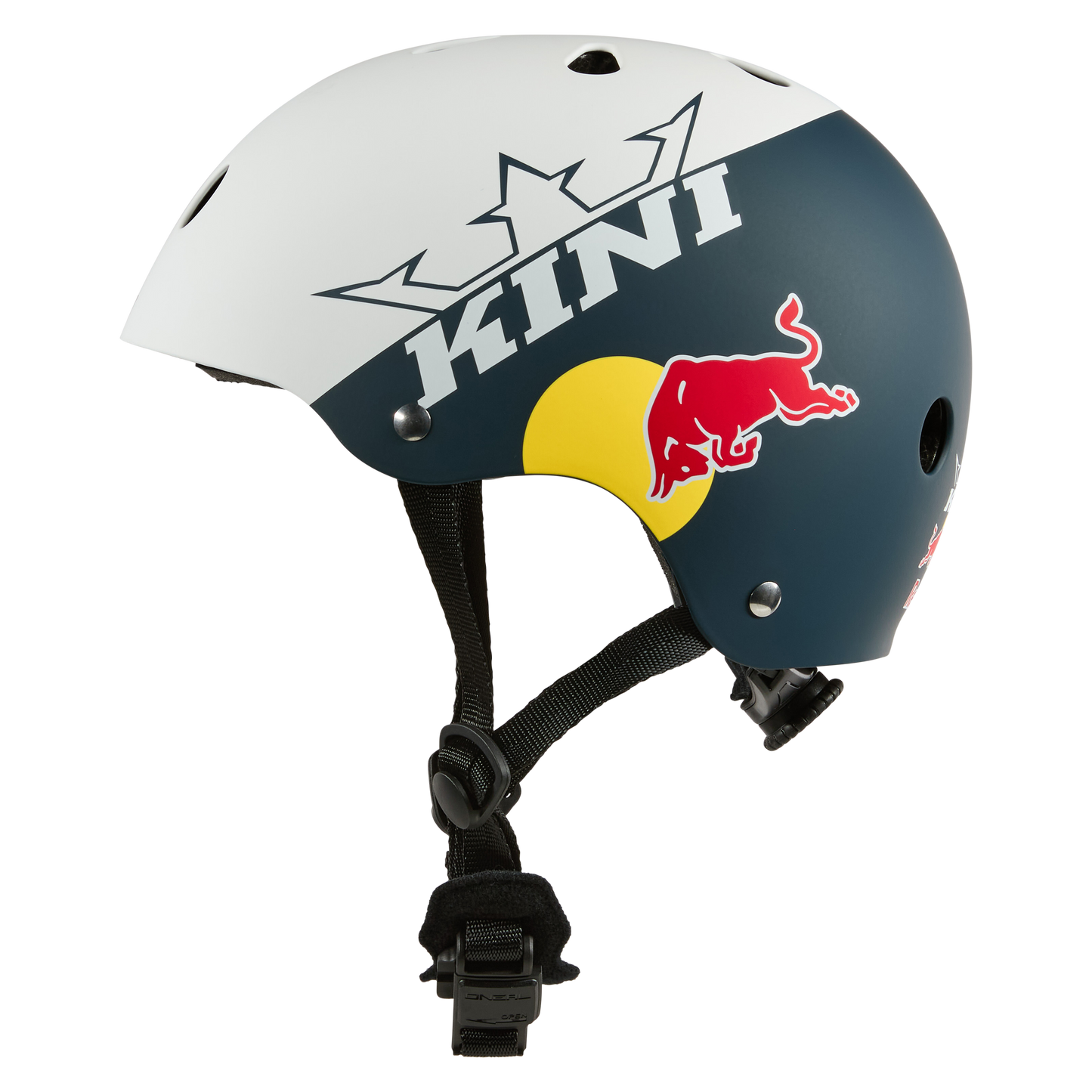 Kask O'NEAL BB KINI RED BULL 1.0 Junior Biały/Niebieski